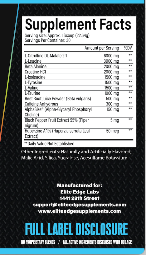 Pre-Workout – Tropical Thunder