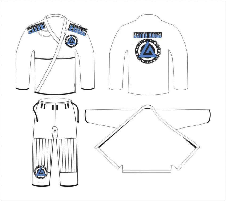 Elite Edge Gi Blue/ White/ Black