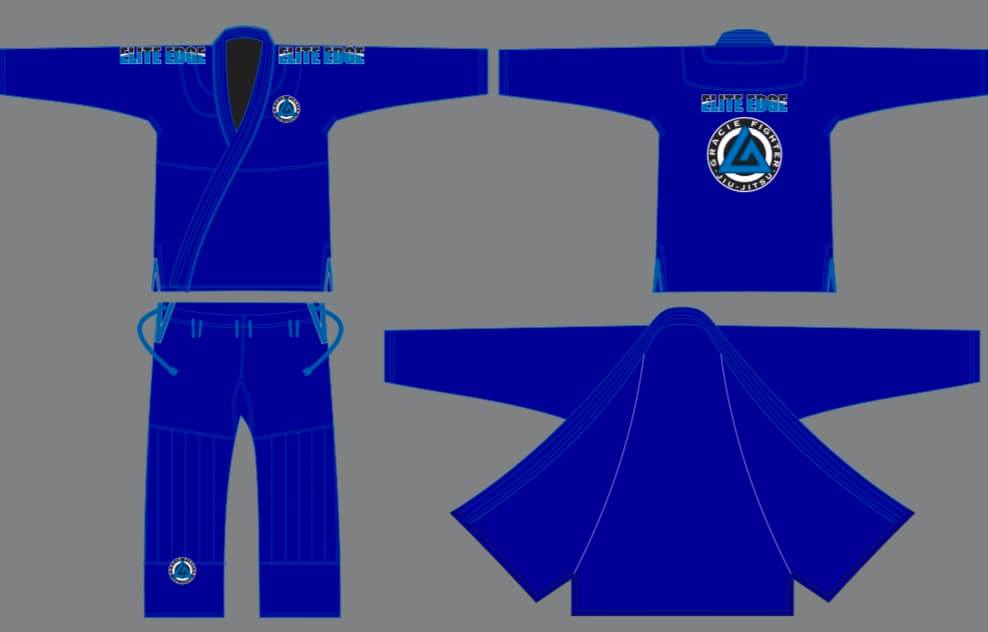 Elite Edge Gi Blue/ White/ Black