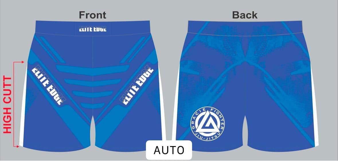 High-Cut MMA Fight Shorts