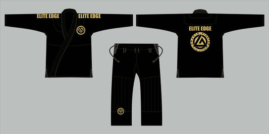 Limited Edition Black & Gold Elite Edge Gi